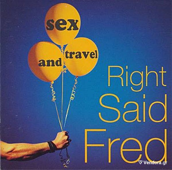  RIGHT SAID FReD"SEX AND THE TRAVEL" - CD