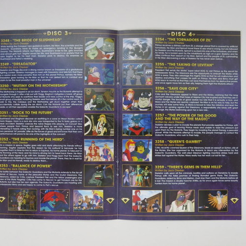 The New Adventures of He-Man Vol 2 DVD used, 6 discs, fantasy animation