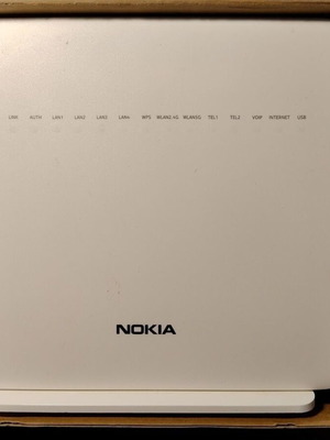 Nokia G-2425G-A GPON Fiber Optical Router like new