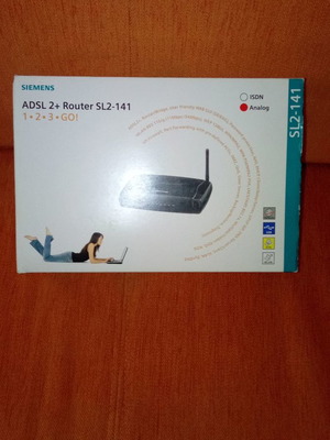 ROUTER SIEMENS ADSL2+ SL2-141 WiFi