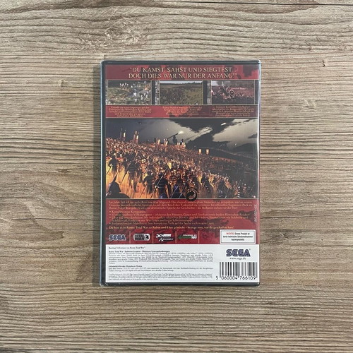 Rome: Total War Barbarian Invasion PC Game CD sealed expansion