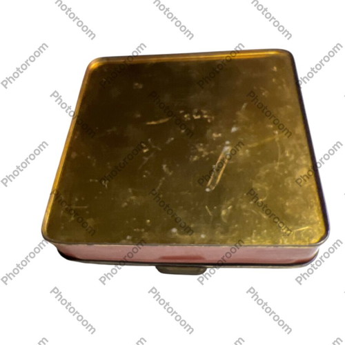 Metal box Iris chocolates used