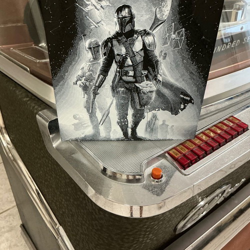 Mandalorian decorative item new, PLA material