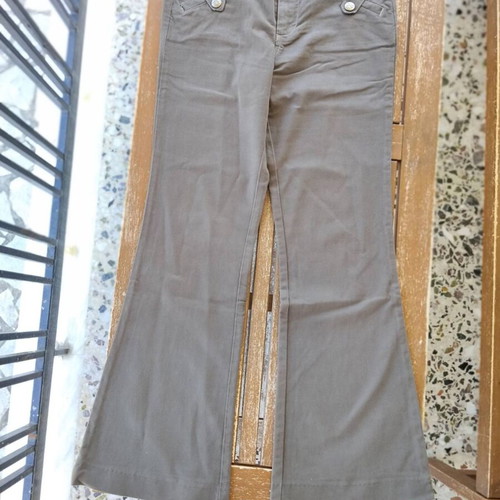 Guess Jeans women's flared pants gray like new