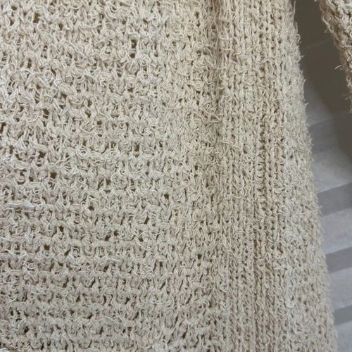 Massimo Dutti long knitted cardigan like new, beige