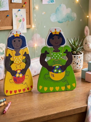 Puzzle Indie Princess Eco Toys 12m+ Lanka Kade new