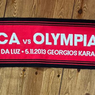 Benfica-Olympiakos 2013 double scarf new