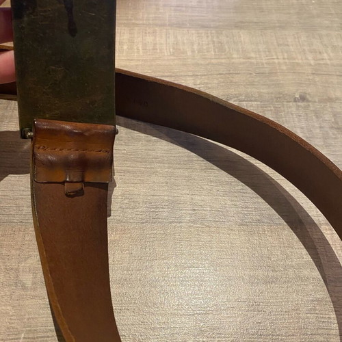 Richmond vintage belt used brown no 95 men's