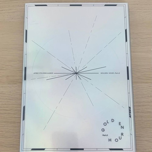 Golden Hour Part.2 Ateez Mini Album like new with poster and photobook