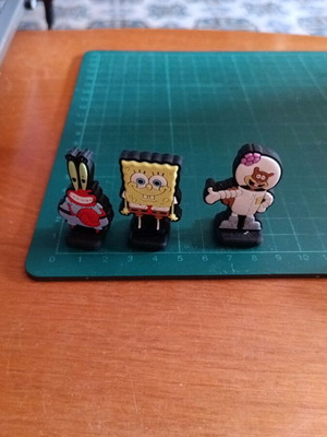 SpongeBob SquarePants διακοσμητικά charms για υποδήματα, σετ 3