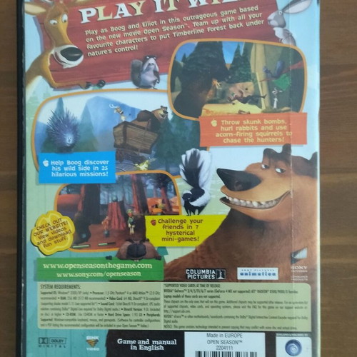 Open Season PC used
