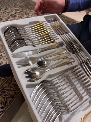 Solingen cutlery set 72 pcs new stainless steel with certificate
