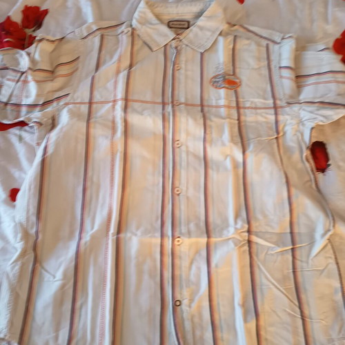 Men's summer shirts like new, pack of 7, large, multicolor
