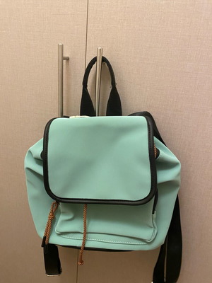 Backpack new, turquoise, summer style