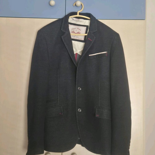 Zara Man men's blue jacket like new, size L