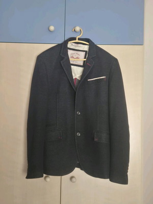 Zara Man men's blue jacket like new, size L