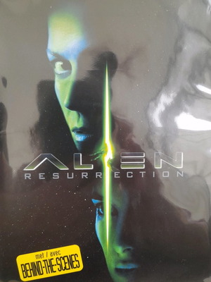 Alien Resurrection DVD used with subtitles