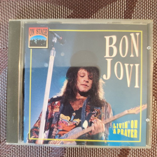 Bon Jovi Livin On A Prayer CD like new, rock