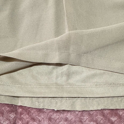 Stradivarius mini skirt beige like new, size S