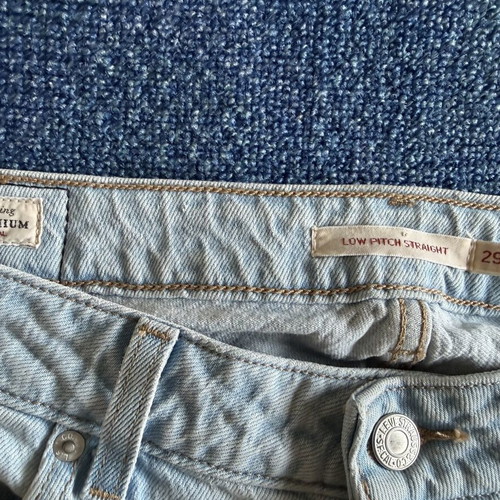 Levi's Low Pitch Straight Jeans, women's, size 29