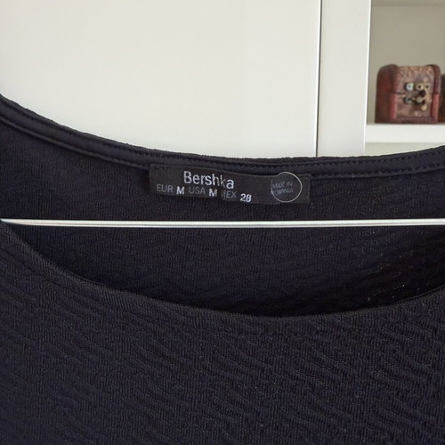 Bershka women's dress black, like new, size M