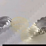  Ασημένιο μασιφενιο δαχτυλίδι 925 με διάφανο quartz
