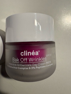 Clinea Bak Off Wrinkles Intensive Antiwrinkle Day Cream Rich SPF20 50ml