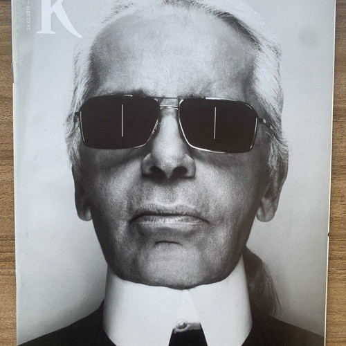 Magazine «K» Kathimerini Karl Lagerfeld tribute like new
