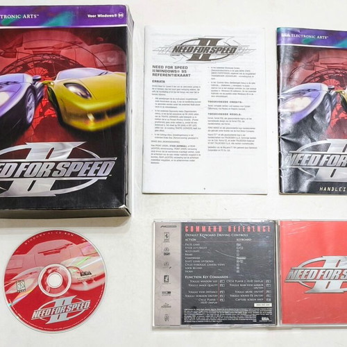 Need for Speed II PC παιχνίδι μεταχειρισμένο, αγωνιστικό, Electronic Arts