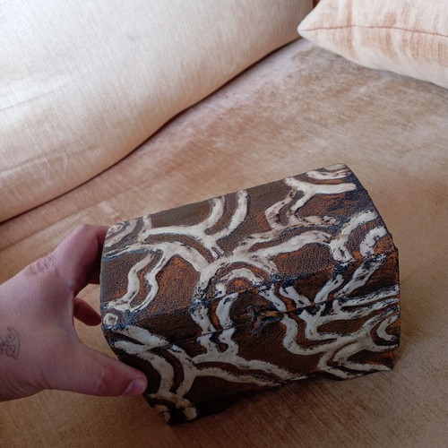 Handmade wooden box like new