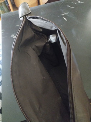 Lanvin large dark brown neseser