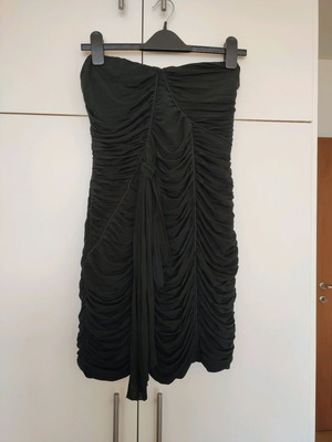 Μίνι μαύρο strapless φόρεμα καινούργιο, μέγεθος large για medium και small