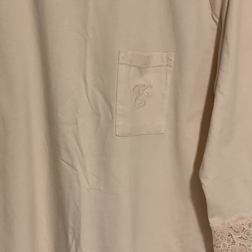 Victoria's Secret cotton nightgown pink, like new, long sleeve