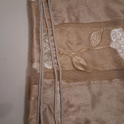 Curtain in honey-gold shade, like new, 1.90×2.50 m