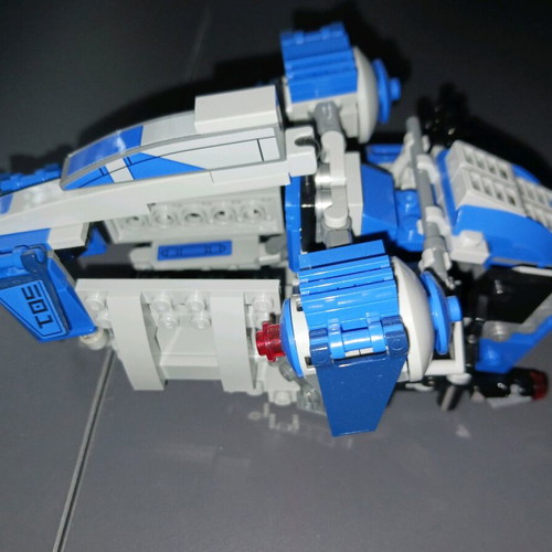 Lego Star Wars custom built dropship 501st like new