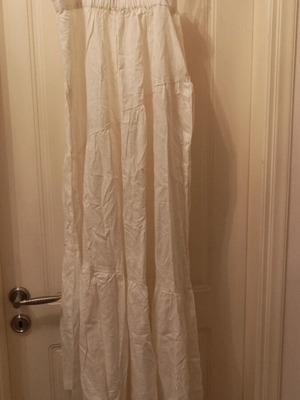 Funky Buddha women's dress like new, white and beige, size S