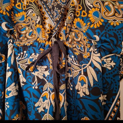 Summer caftan like new, multicolored