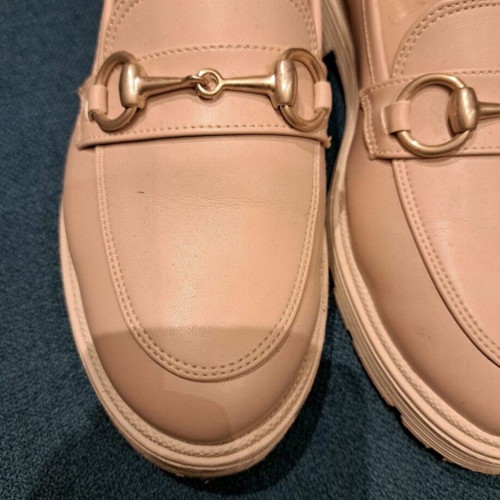 Yuta Shoes moccasins, beige, size 37