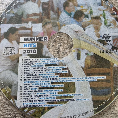 Summer Hits 2010 CD like new