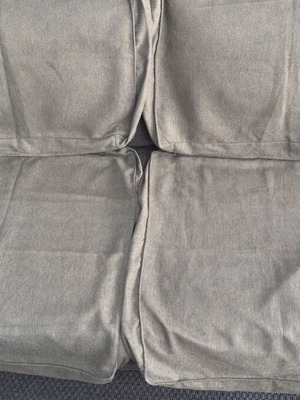 IKEA KIVIK sofa cover corner, full set, grey green