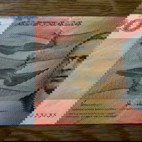 AΥΣΤΡΑΛΙΑ 20 ΔΟΛΑΡΙΑ - AUSTRALIA 20 DOLLARS ( 1974-1994 ) P # 46 VF / XF