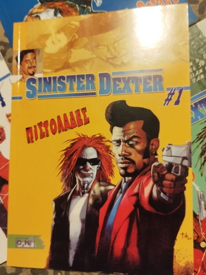 Sinister Dexter comics new, pack of 4 issues