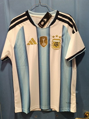 Adidas Argentina football jersey, new, authentic
