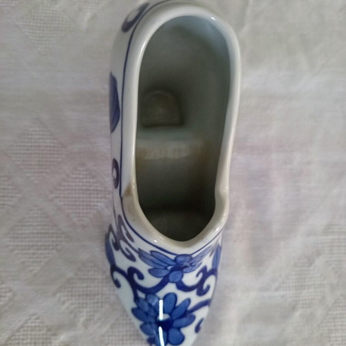 Vintage decorative porcelain shoe like new