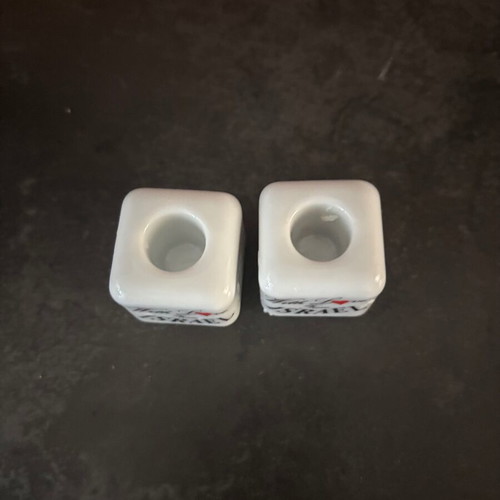 Souvenir candle holders from Israel, set of 2