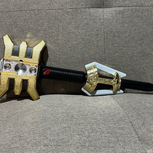 Power Rangers Zeo Golden Power Staff used with sound and lights