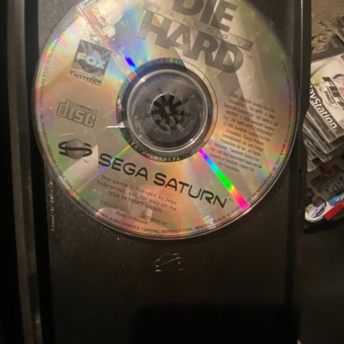 Die Hard Trilogy Sega Saturn game like new