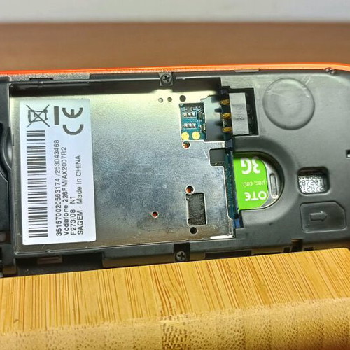 SAGEM mobile phone without battery