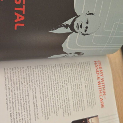 Spooks Behind the Scenes Book like new