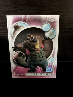 2026 Topps Disney Chrome Nibbles Maplestick Base Set used